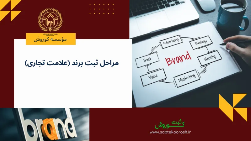 مراحل ثبت برند (علامت تجاری)