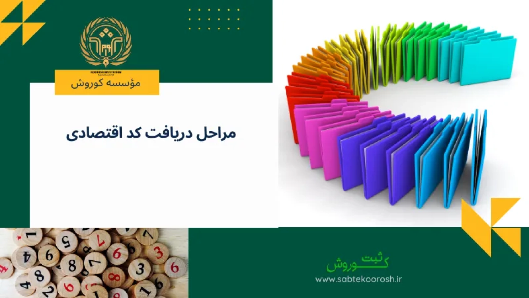 مراحل دریافت کد اقتصادی