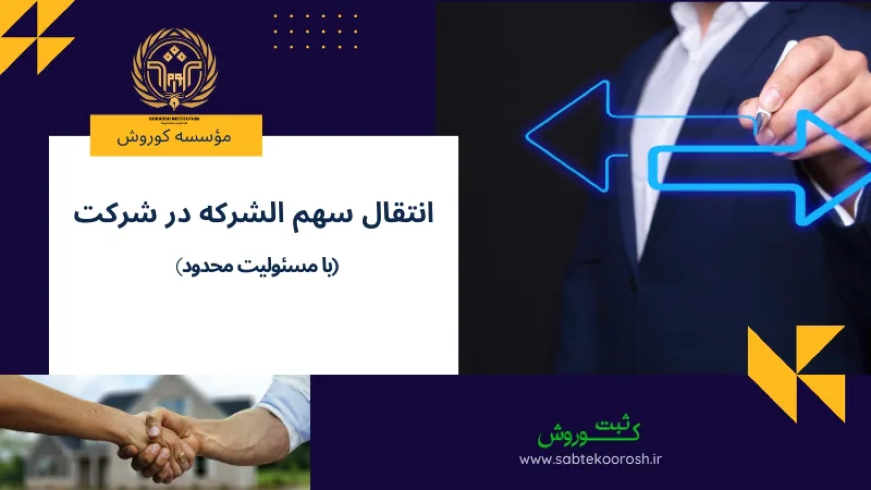 نقل و انتقال سهم الشرکه در شرکت با مسئولیت محدود